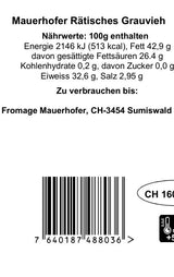 Rätisches Grauvieh 200g
