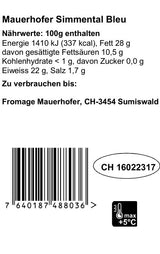 Simmental Bleu 200g